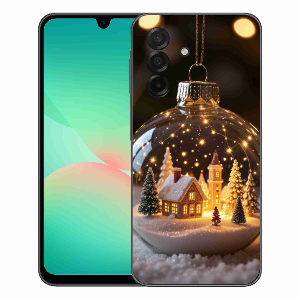 Gélový kryt mmCase na Samsung Galaxy A27 5G - vianočné gule 3