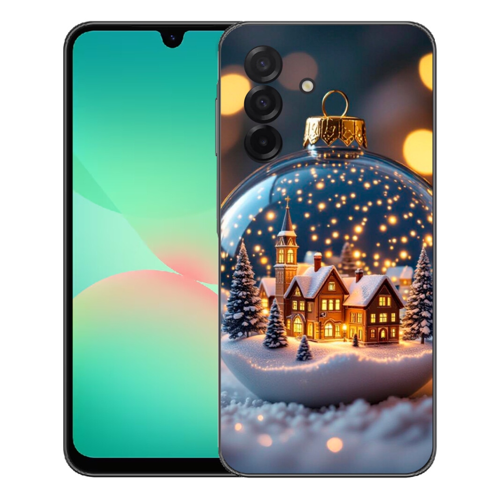 Gélový kryt mmCase na Samsung Galaxy A27 5G - vianočné gule 4