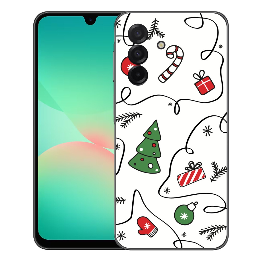 Gélový kryt mmCase na Samsung Galaxy A27 5G - vianočné motívy