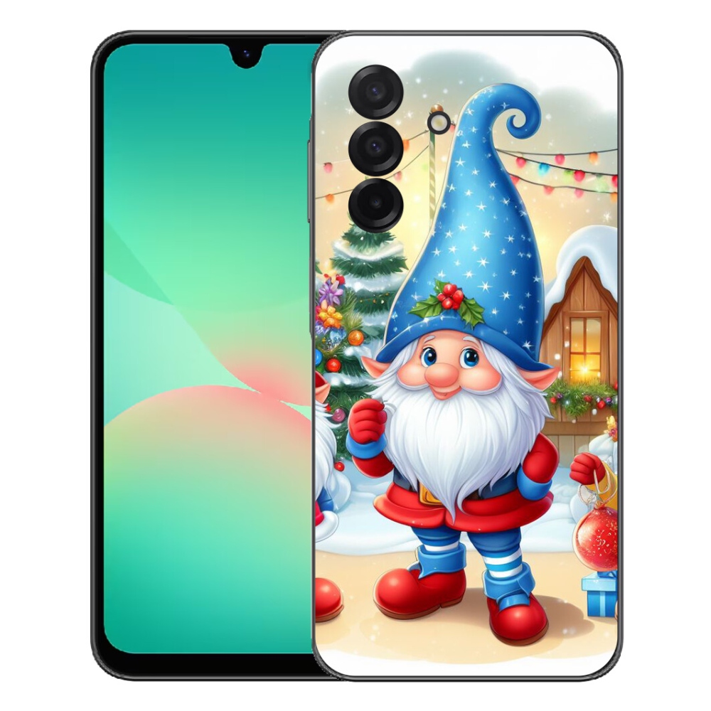 Gélový kryt mmCase na Samsung Galaxy A27 5G - vianočné škriatkovia