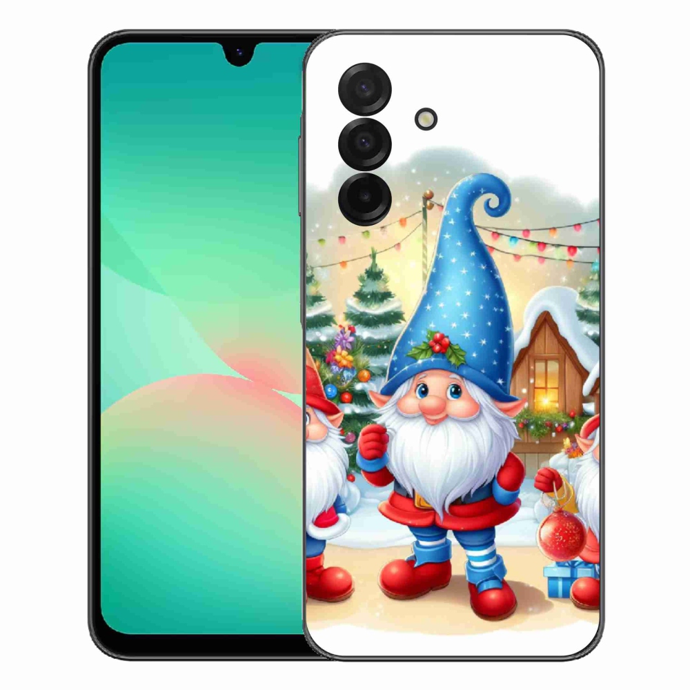 Gélový kryt mmCase na Samsung Galaxy A27 5G - vianočné škriatkovia