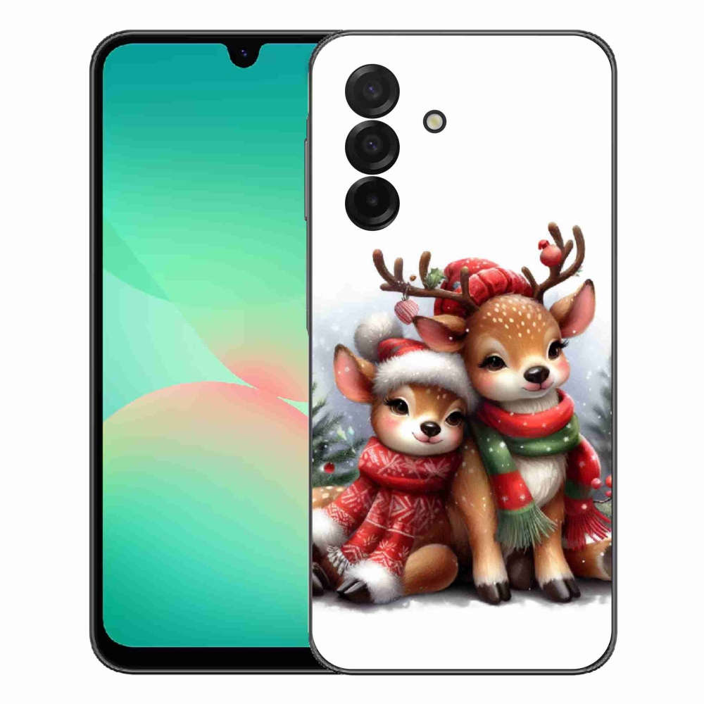 Gélový kryt mmCase na Samsung Galaxy A27 5G - vianočné soby