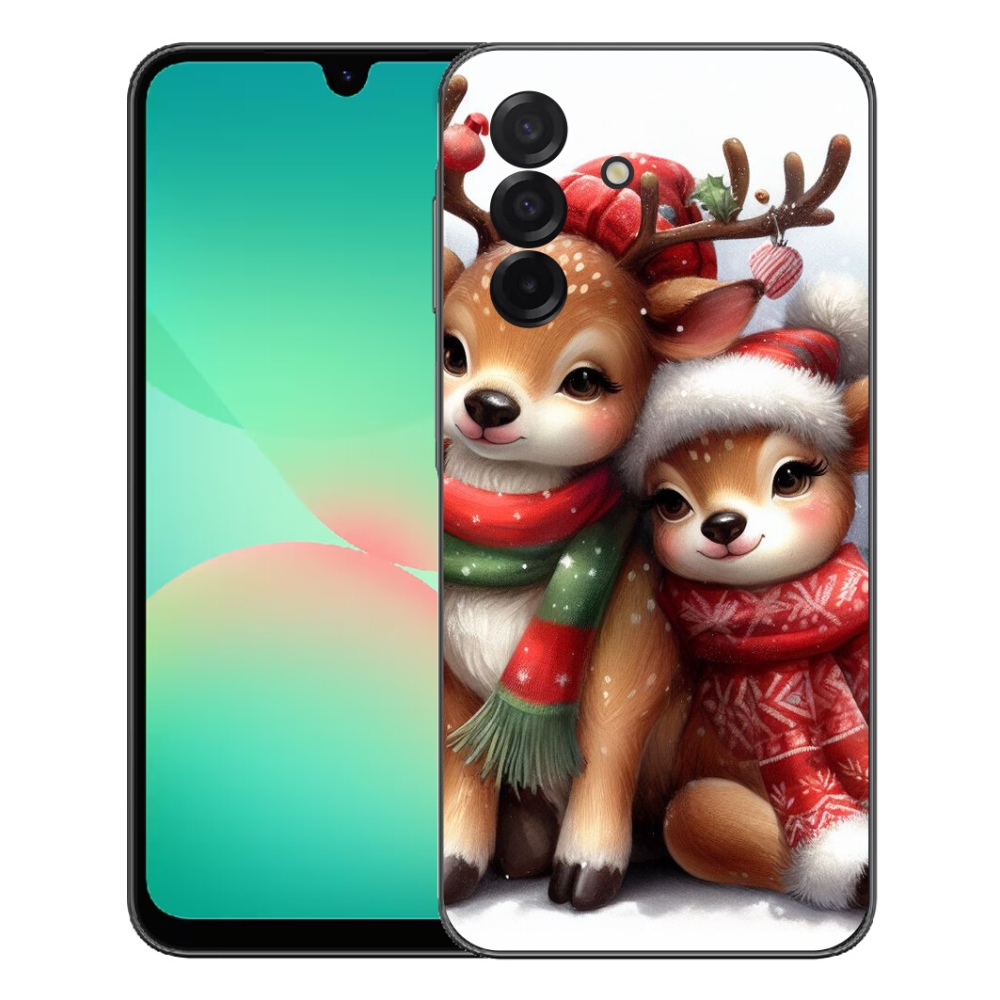Gélový kryt mmCase na Samsung Galaxy A27 5G - vianočné soby