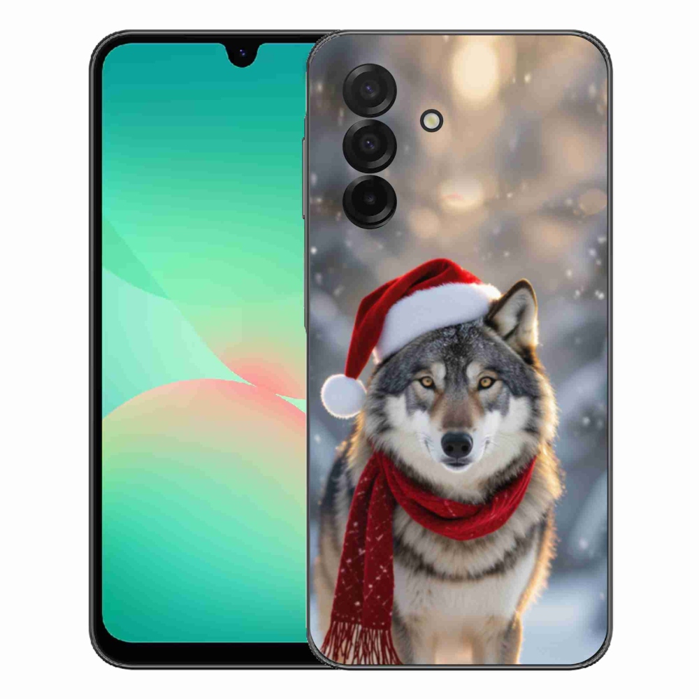Gélový kryt mmCase na Samsung Galaxy A27 5G - vianočný vlk