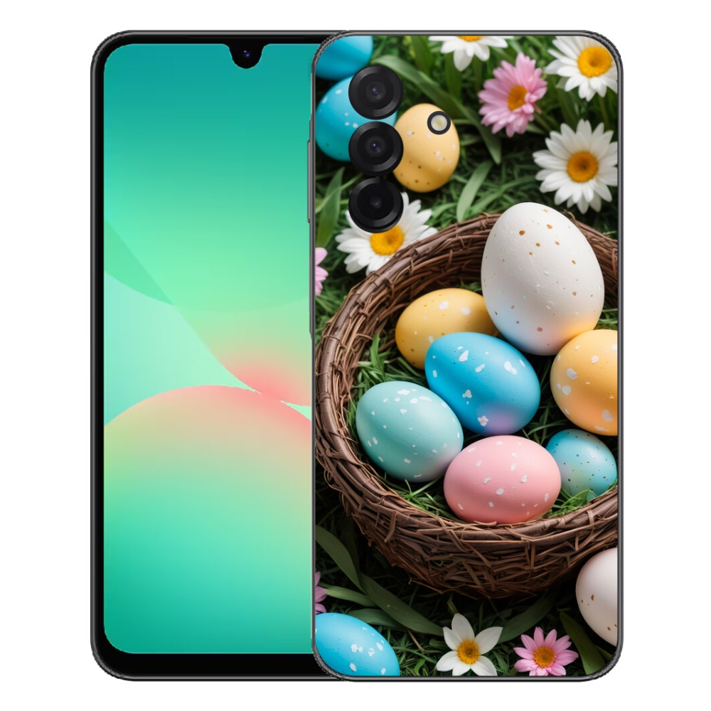 Gélový kryt mmCase na Samsung Galaxy A27 5G - veľkonočné vajíčka 2