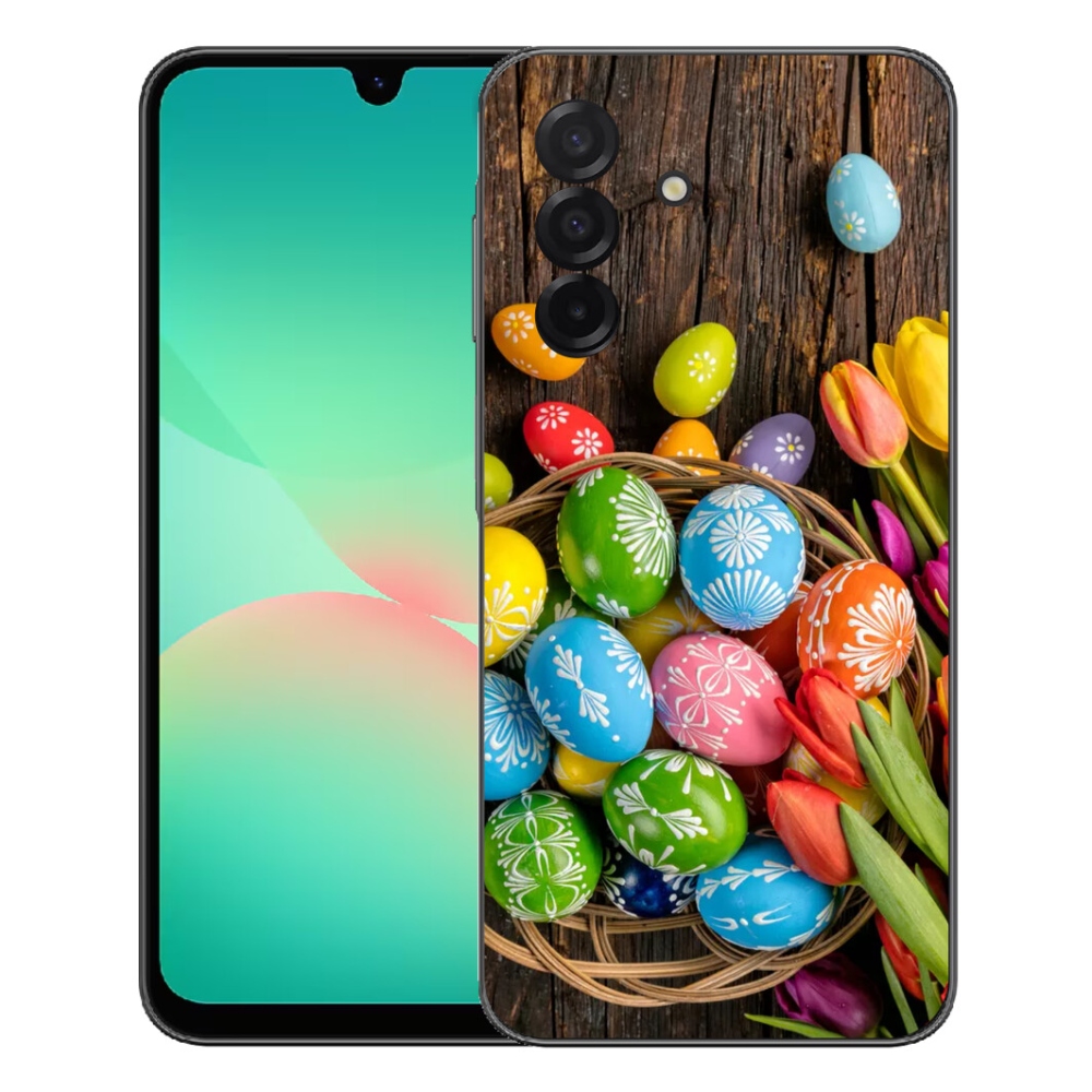 Gélový kryt mmCase na Samsung Galaxy A27 5G - veľkonočné vajíčka