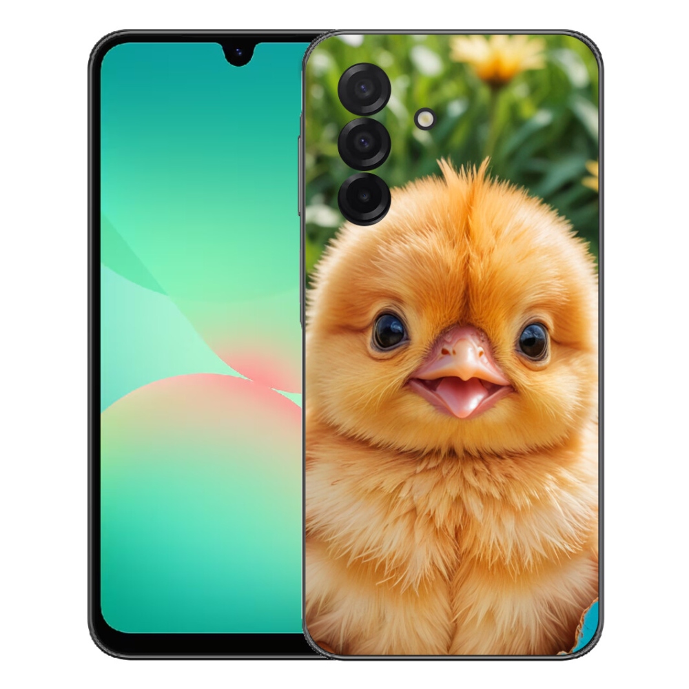 Gélový kryt mmCase na Samsung Galaxy A27 5G - veselé kuriatko