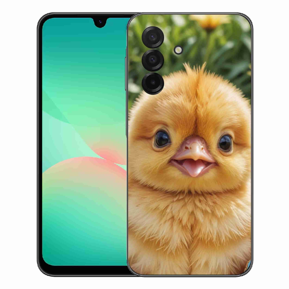 Gélový kryt mmCase na Samsung Galaxy A27 5G - veselé kuriatko