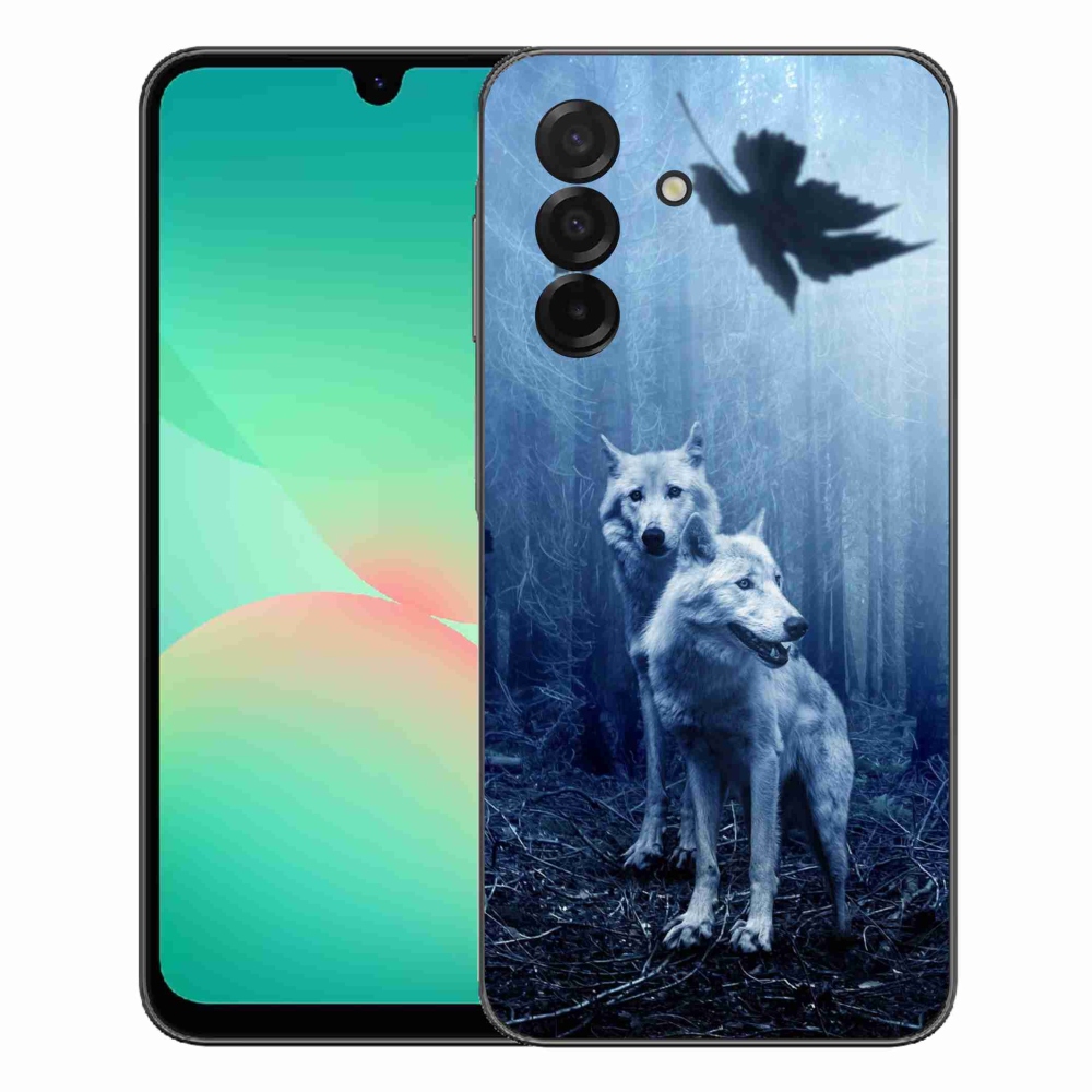 Gélový kryt mmCase na Samsung Galaxy A27 5G - vlci v lese