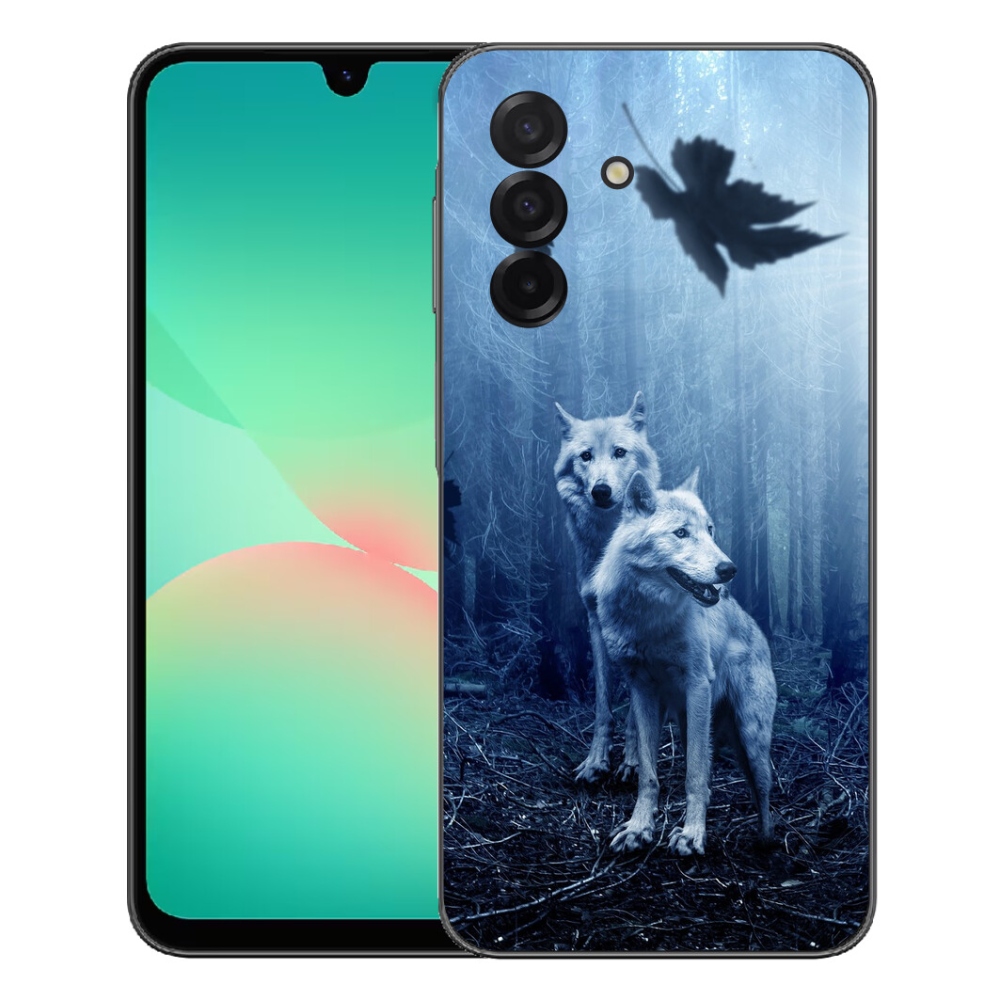 Gélový kryt mmCase na Samsung Galaxy A27 5G - vlci v lese