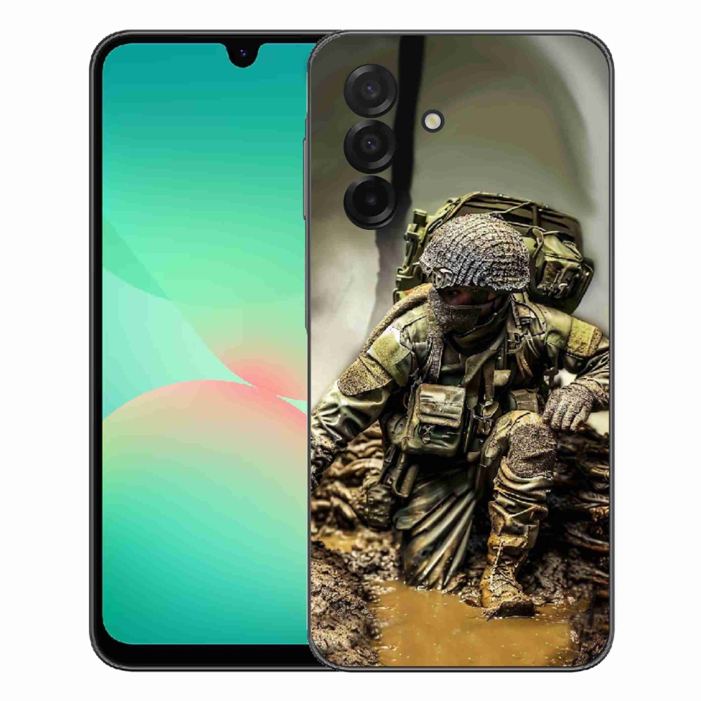 Gélový kryt mmCase na Samsung Galaxy A27 5G - vojak