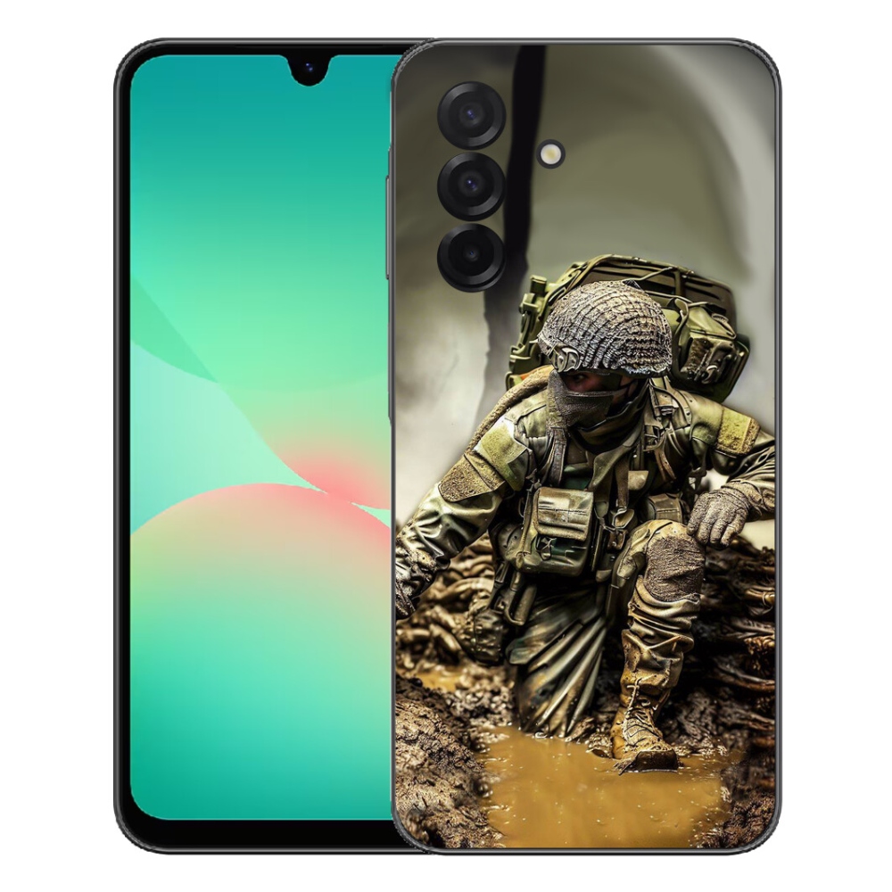 Gélový kryt mmCase na Samsung Galaxy A27 5G - vojak