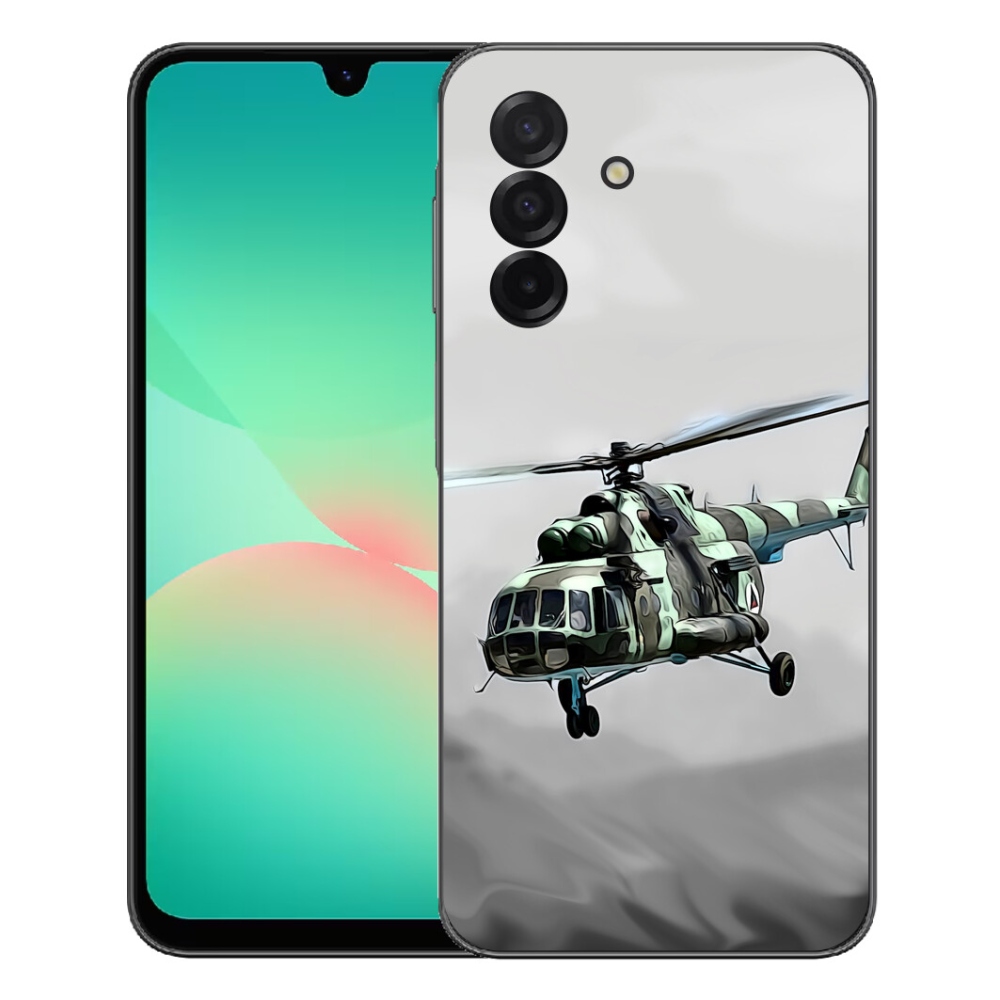 Gélový kryt mmCase na Samsung Galaxy A27 5G - vojenský vrtuľník