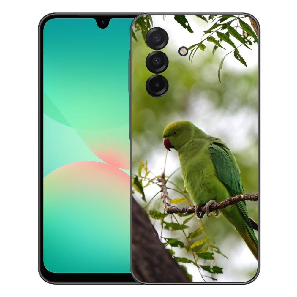 Gélový kryt mmCase na Samsung Galaxy A27 5G - zelený papagáj