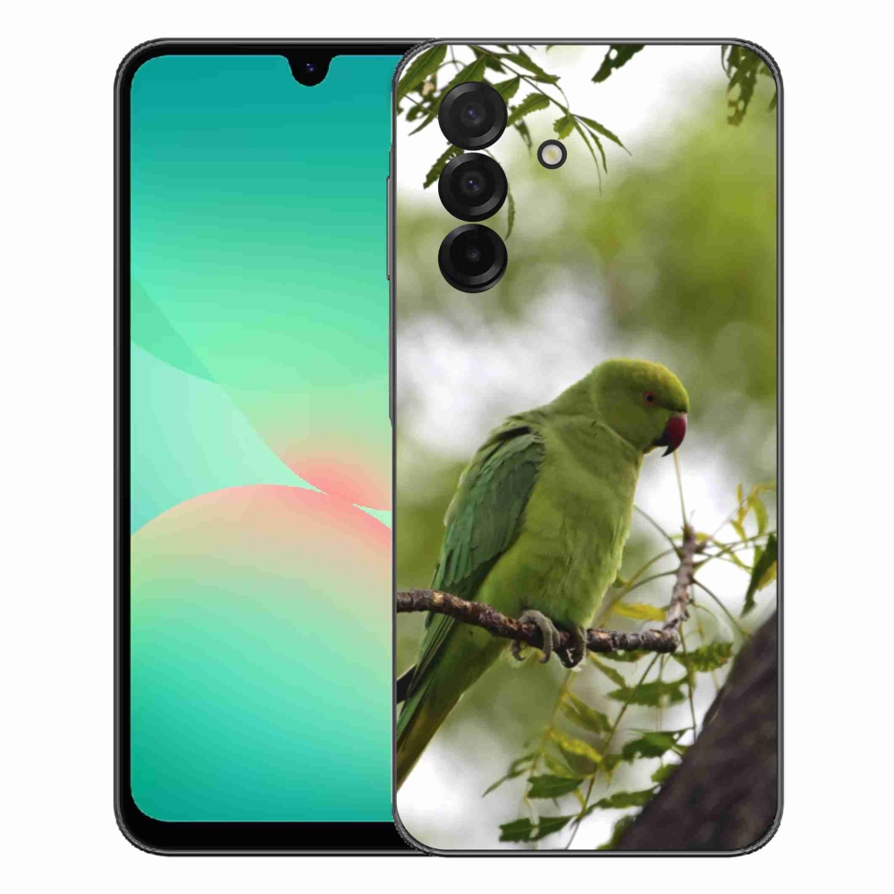 Gélový kryt mmCase na Samsung Galaxy A27 5G - zelený papagáj