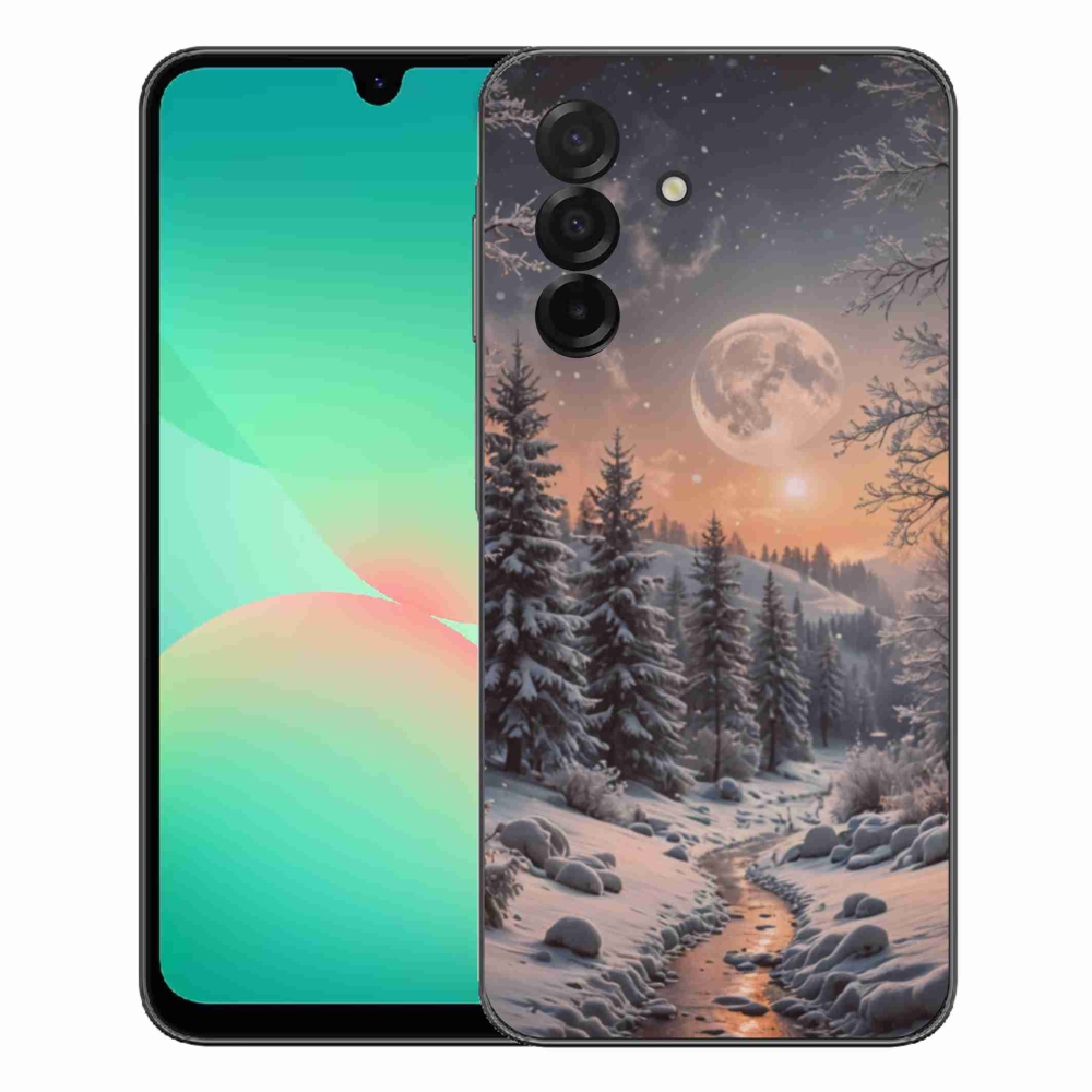 Gélový kryt mmCase na Samsung Galaxy A27 5G - zimná krajina 2