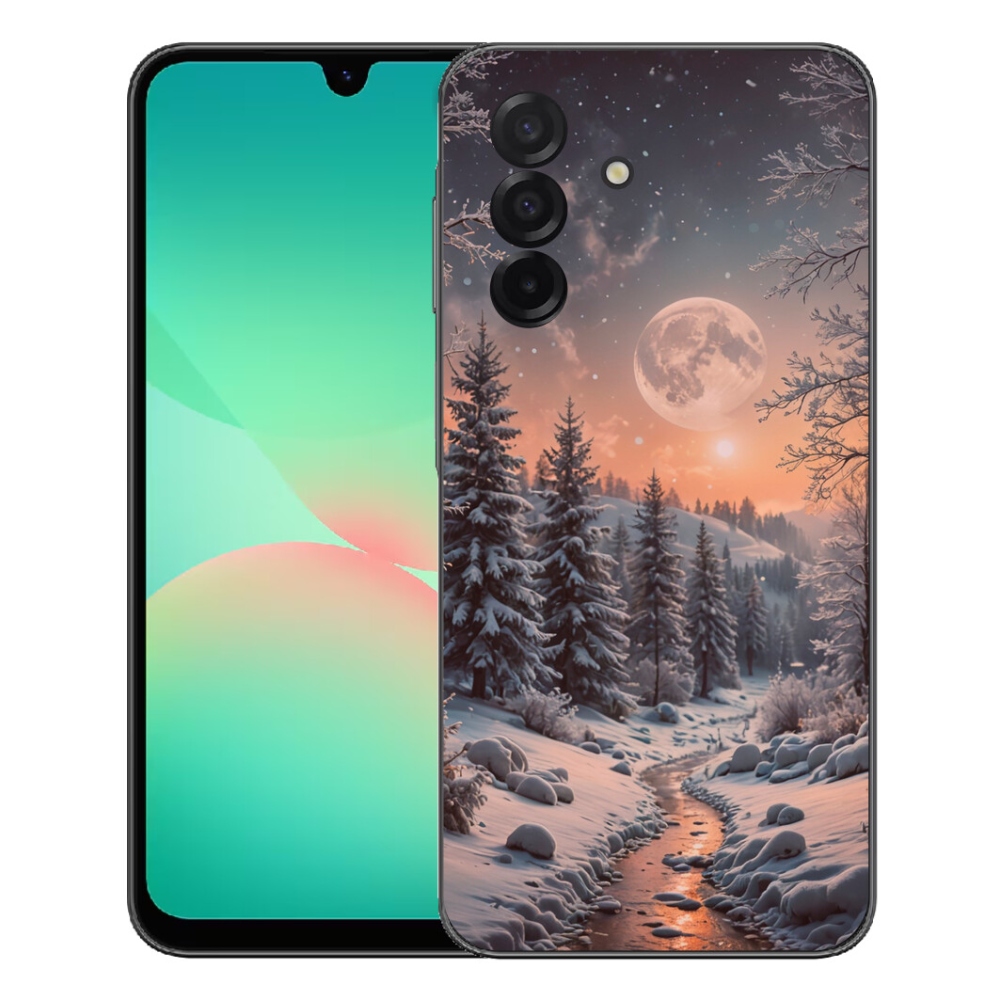 Gélový kryt mmCase na Samsung Galaxy A27 5G - zimná krajina 2
