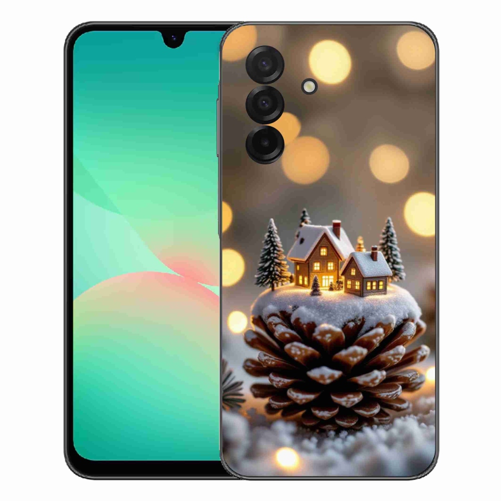 Gélový kryt mmCase na Samsung Galaxy A27 5G - zimná dedinka