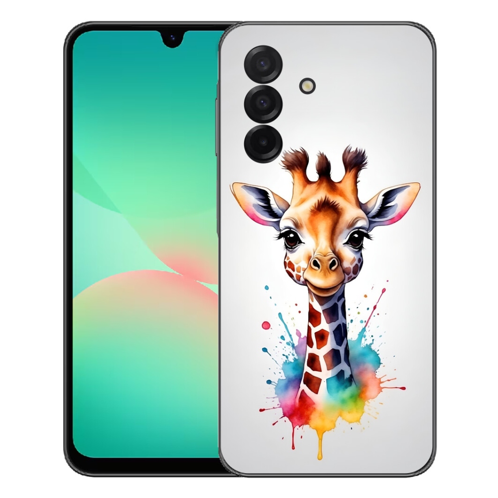 Gélový kryt mmCase na Samsung Galaxy A27 5G - žirafa 1