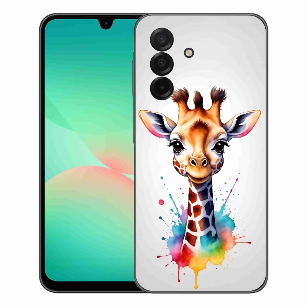 Gélový kryt mmCase na Samsung Galaxy A27 5G - žirafa 1