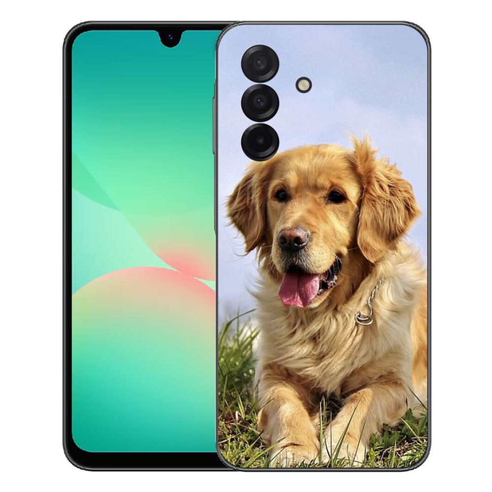 Gélový kryt mmCase na Samsung Galaxy A27 5G - zlatý retriever