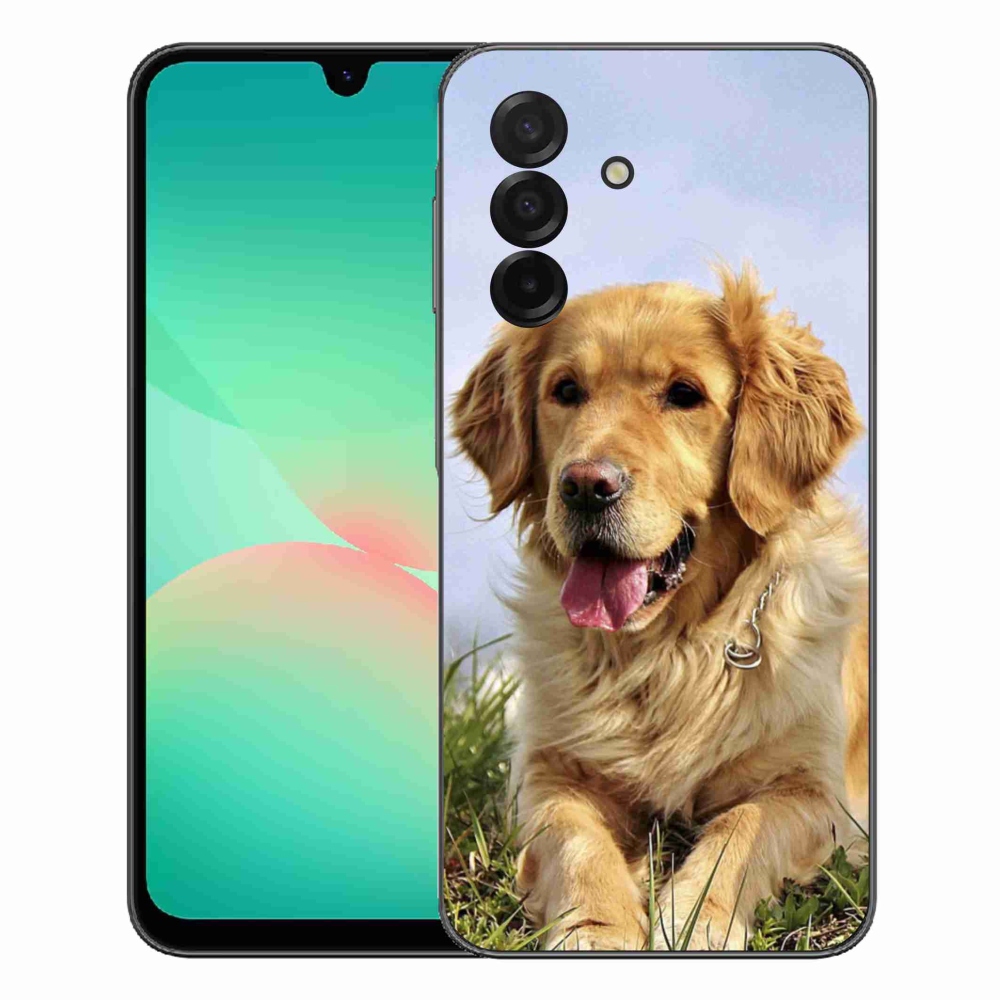Gélový kryt mmCase na Samsung Galaxy A27 5G - zlatý retriever
