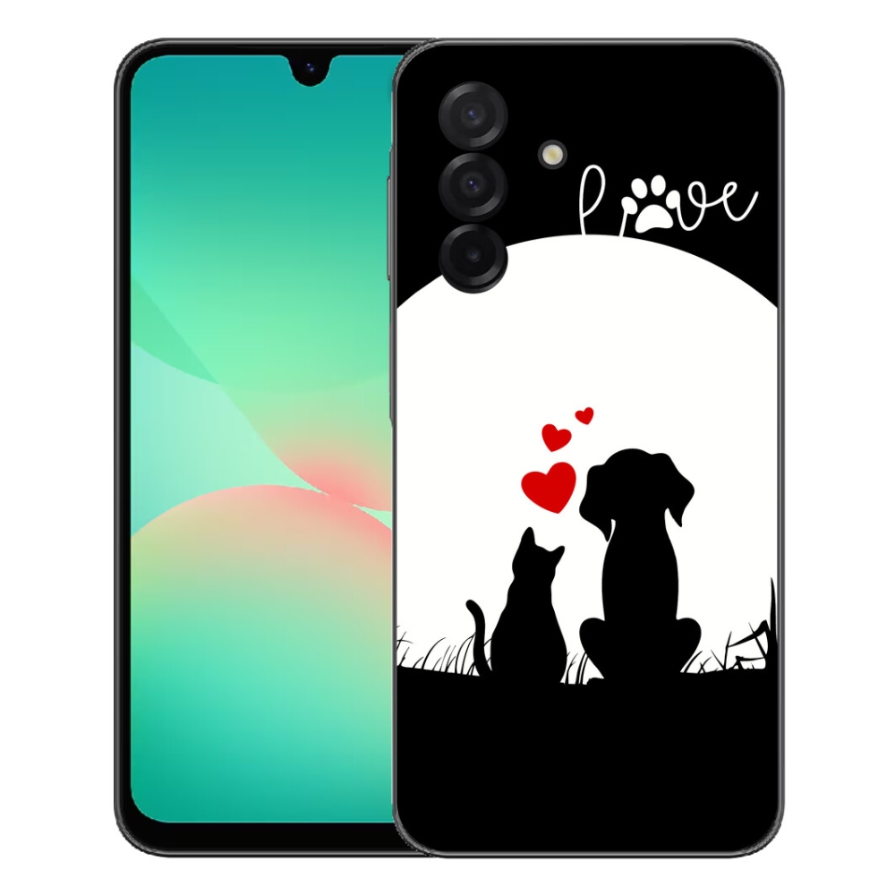 Gélový kryt mmCase na Samsung Galaxy A27 5G - zvieracia láska