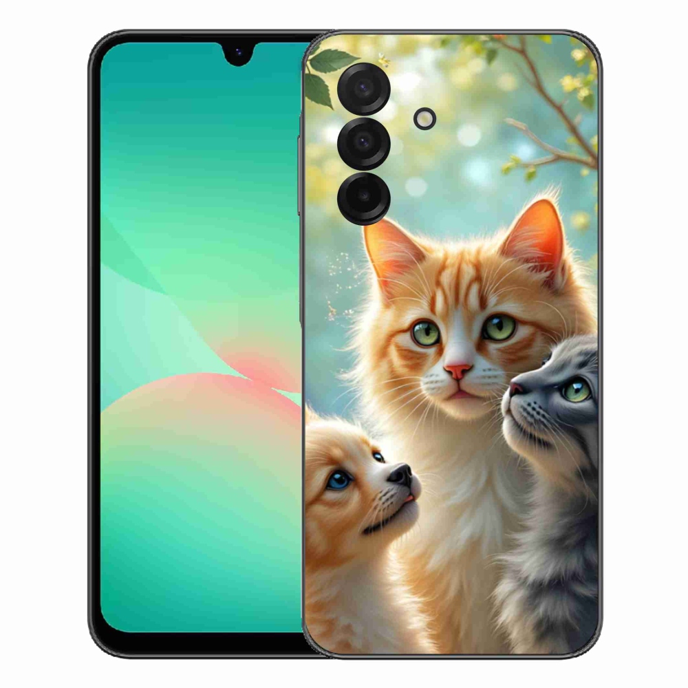 Gélový kryt mmCase Samsung Galaxy A27 5G - zvieracie priateľstvo 2