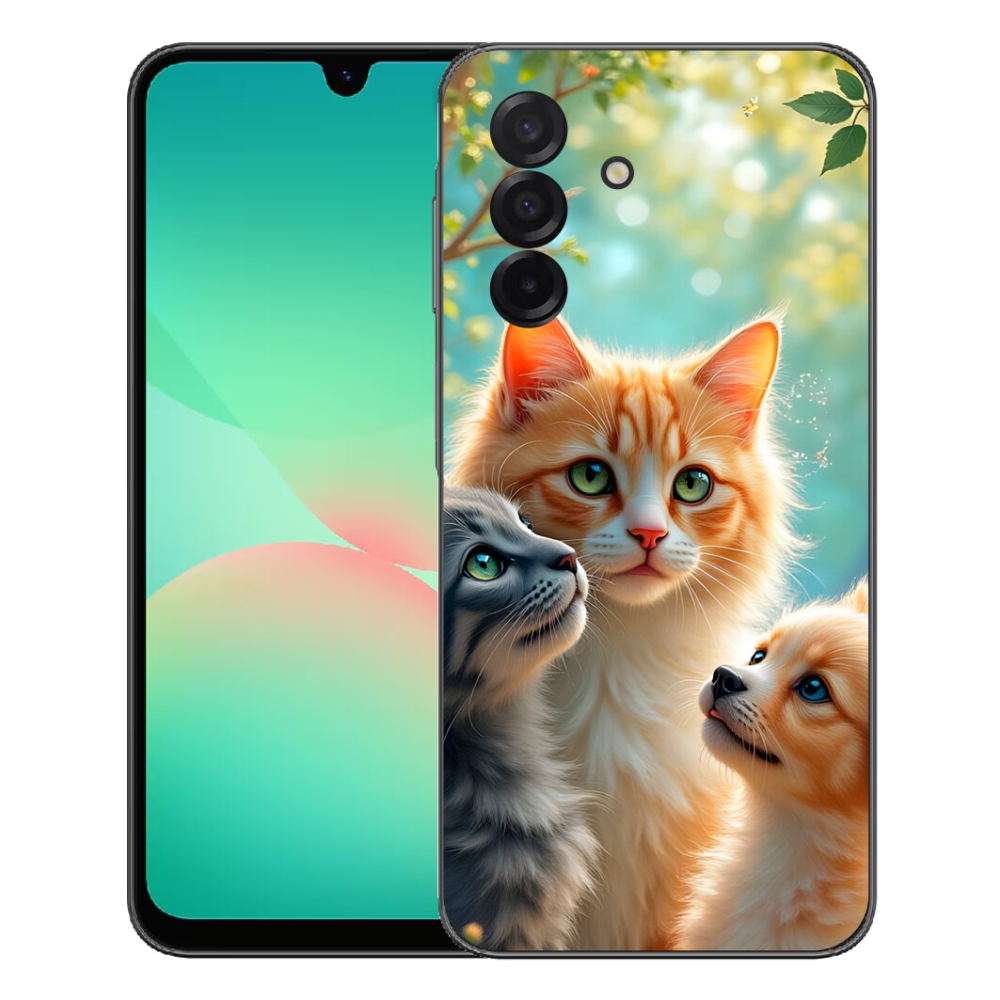 Gélový kryt mmCase Samsung Galaxy A27 5G - zvieracie priateľstvo 2