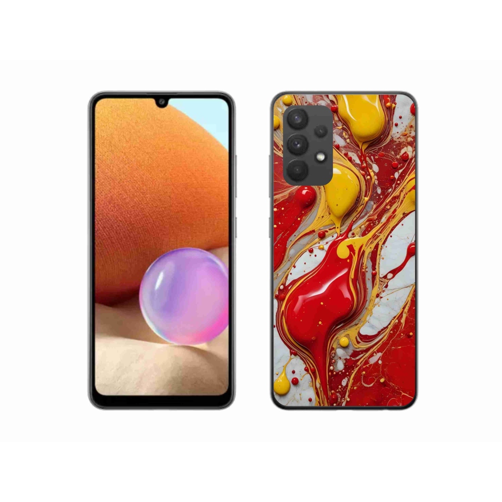 Gélový kryt mmCase na Samsung Galaxy A32 4G - abstraktný motív 42