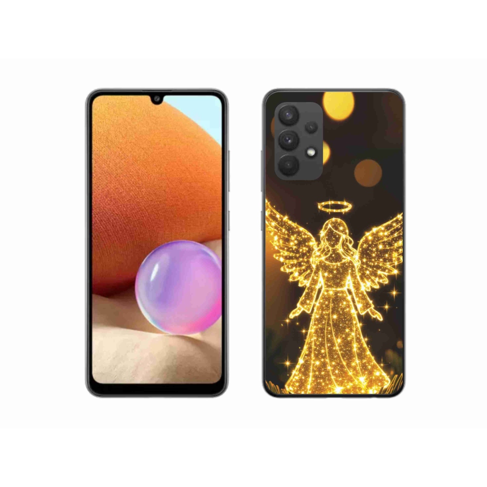 Gélový kryt mmCase na Samsung Galaxy A32 4G - anjel