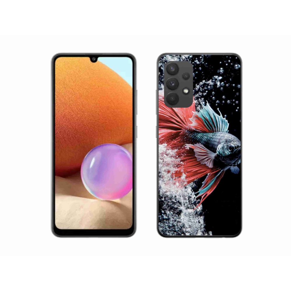 Gélový kryt mmCase na Samsung Galaxy A32 4G - bojovníčka pestrá