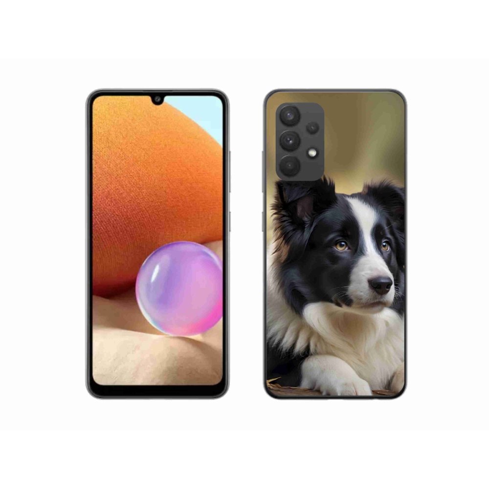 Gélový kryt mmCase na Samsung Galaxy A32 4G - border kólia 2
