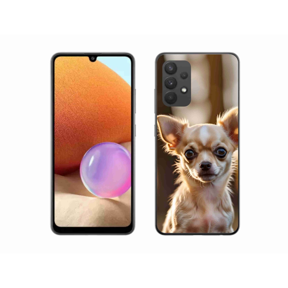 Gélový kryt mmCase na Samsung Galaxy A32 4G - čivava 6