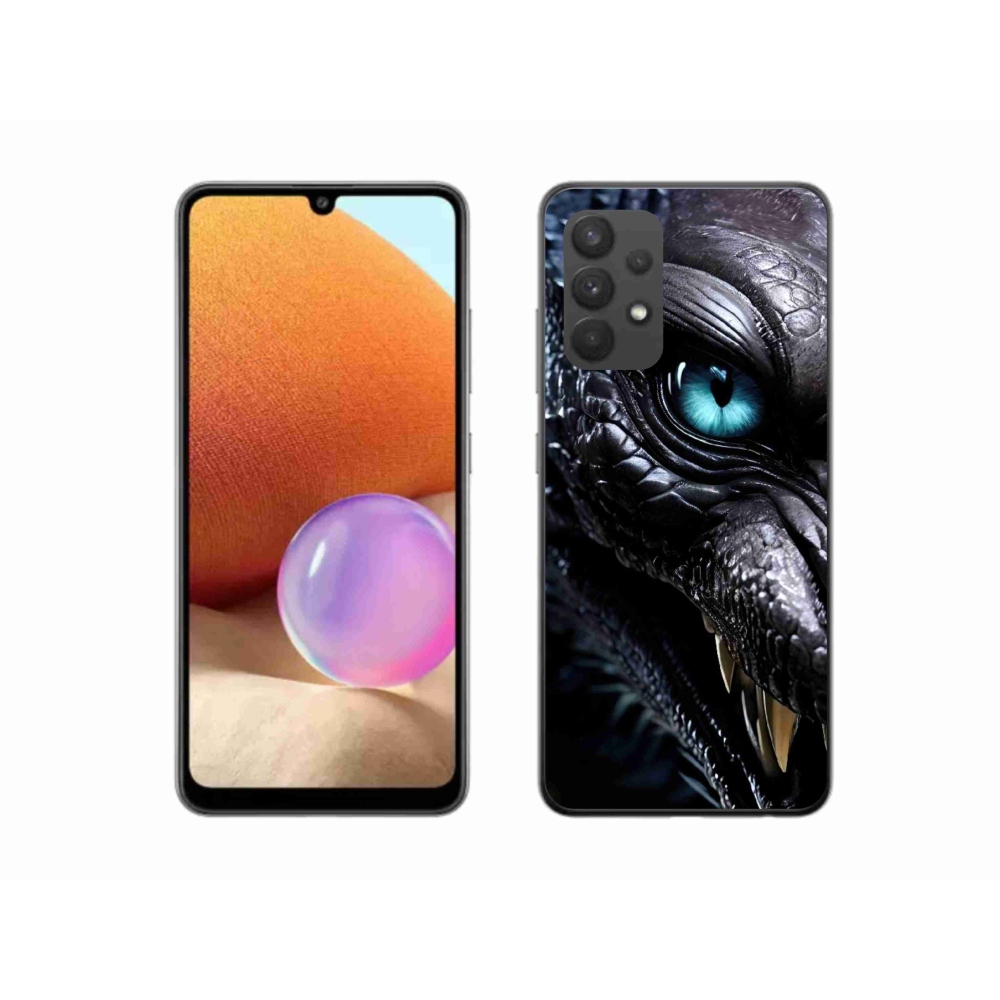Gélový kryt mmCase na Samsung Galaxy A32 4G - dračí pohľad
