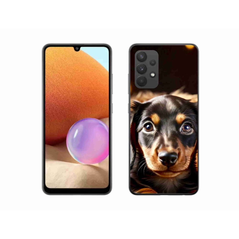 Gélový kryt mmCase na Samsung Galaxy A32 4G - jazvečík