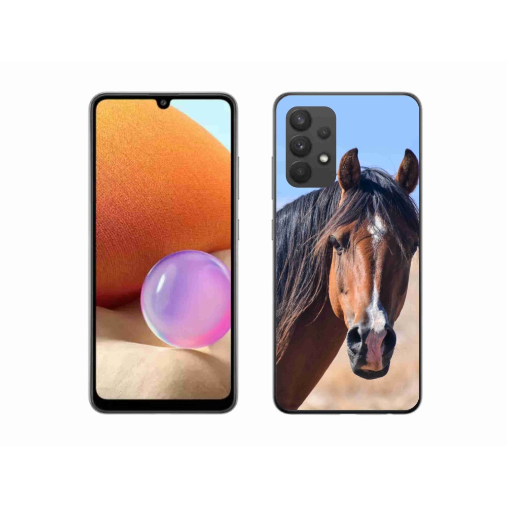 Gélový kryt mmCase na Samsung Galaxy A32 4G - pokojný kôň