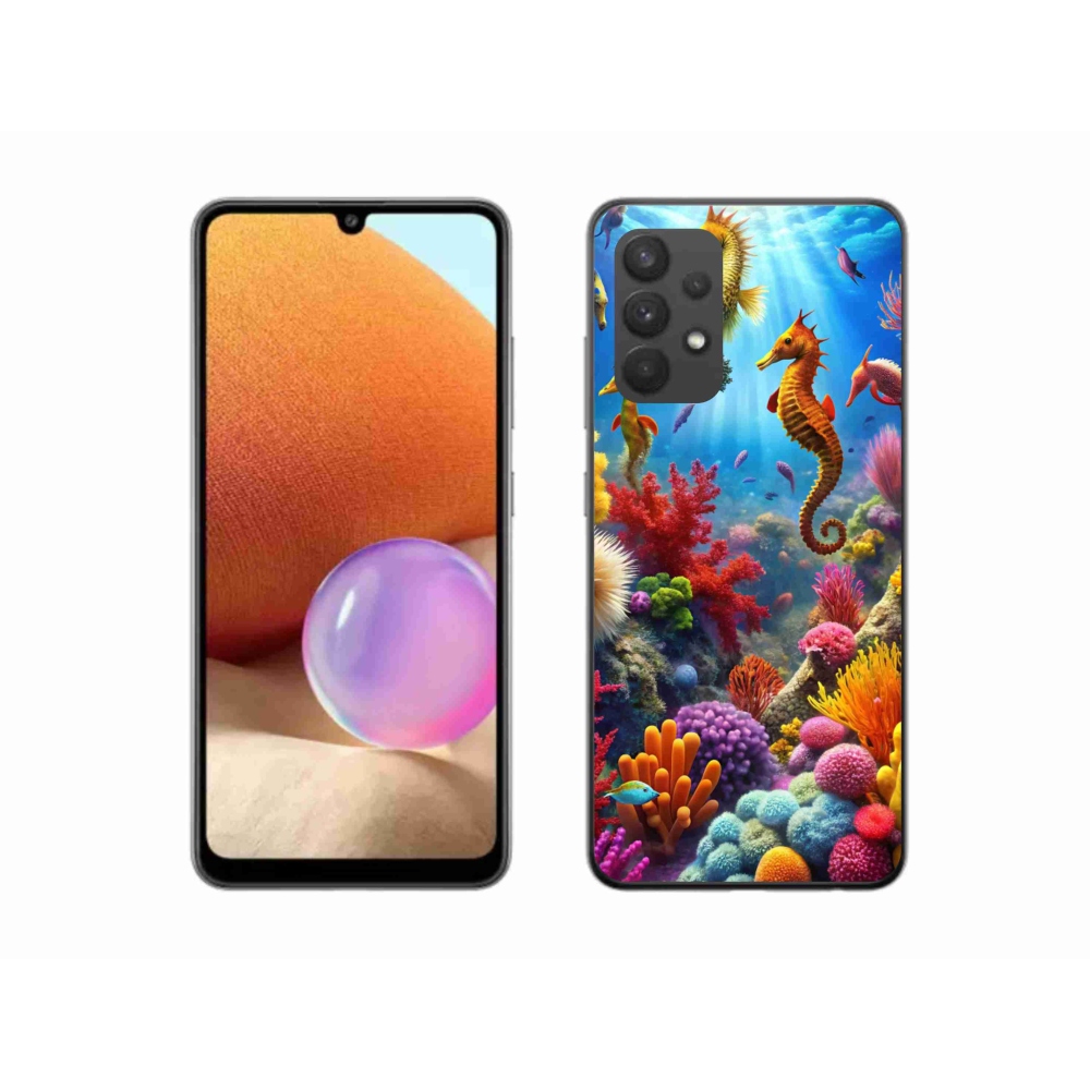 Gélový kryt mmCase na Samsung Galaxy A32 4G - morský svet 3