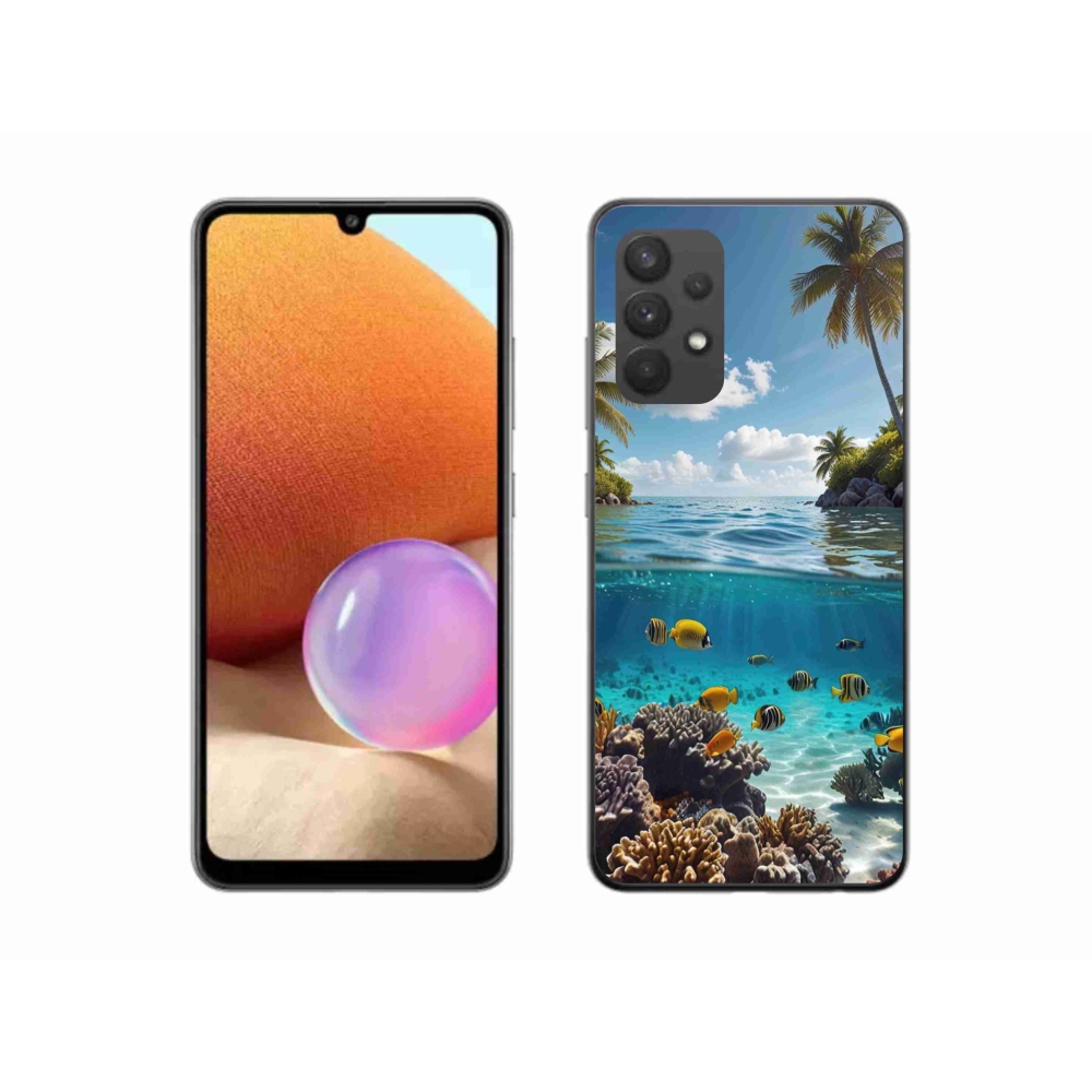 Gélový kryt mmCase na Samsung Galaxy A32 4G - morský svet 4