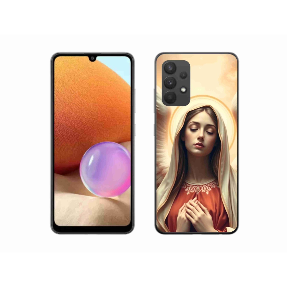 Gélový kryt mmCase na Samsung Galaxy A32 4G - náboženský motív