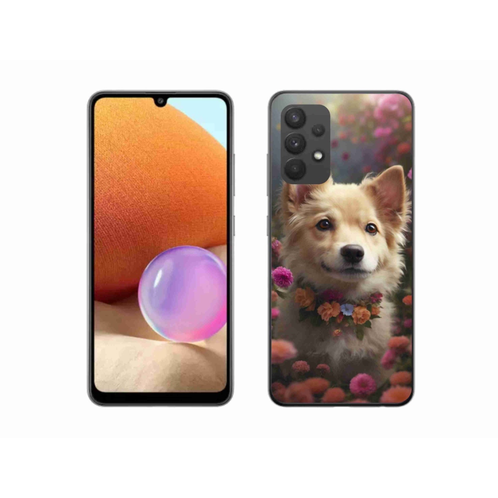 Gélový kryt mmCase na Samsung Galaxy A32 4G - nemecký špic