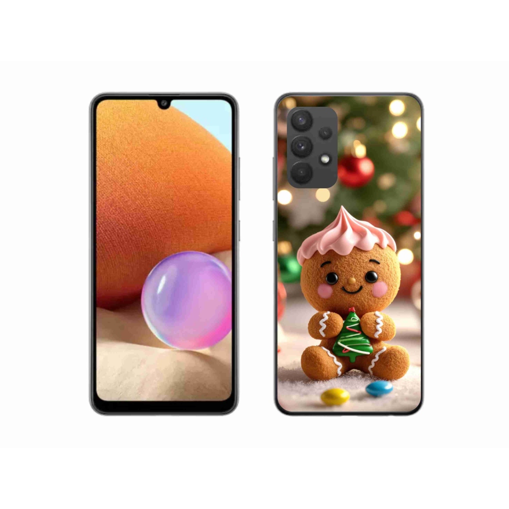 Gélový kryt mmCase na Samsung Galaxy A32 4G - perníček