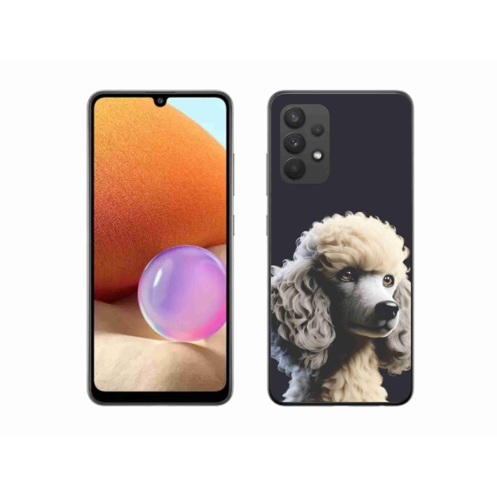 Gélový kryt mmCase na Samsung Galaxy A32 4G - pudel
