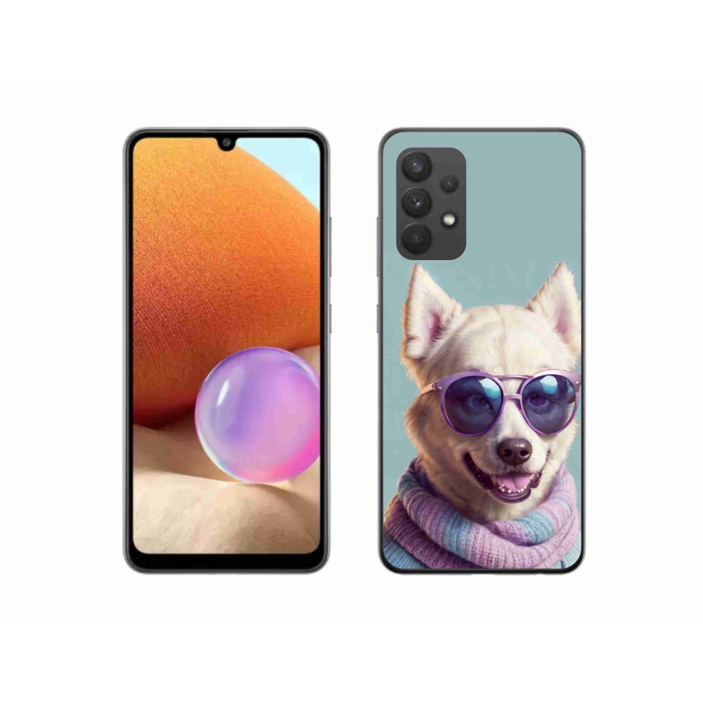 Gélový kryt mmCase na Samsung Galaxy A32 4G - štýlový nemecký špic