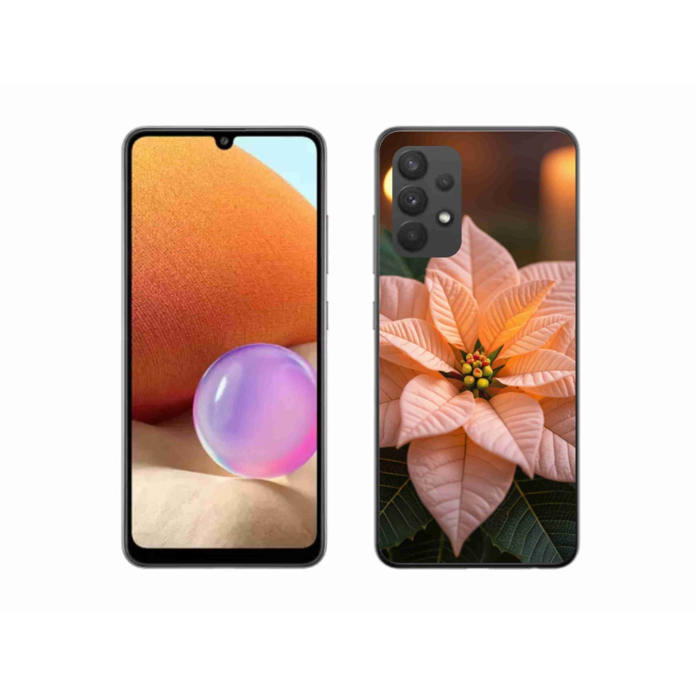 Gélový kryt mmCase na Samsung Galaxy A32 4G - vianočná hviezda