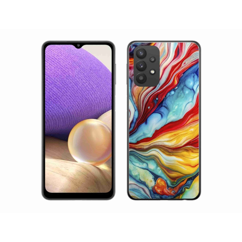 Gélový kryt mmCase na Samsung Galaxy A32 5G - abstraktný motív 58
