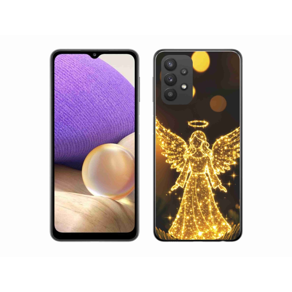 Gélový kryt mmCase na Samsung Galaxy A32 5G - anjel
