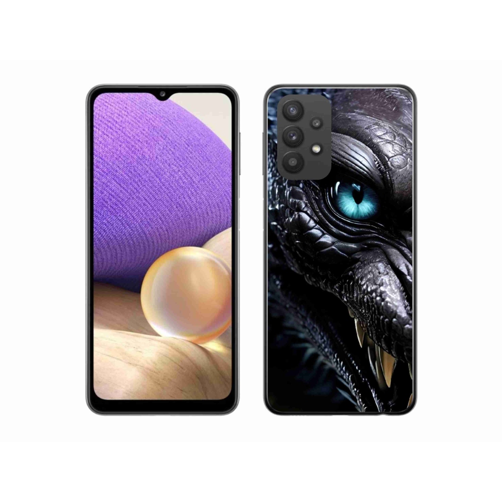 Gélový kryt mmCase na Samsung Galaxy A32 5G - dračí pohľad