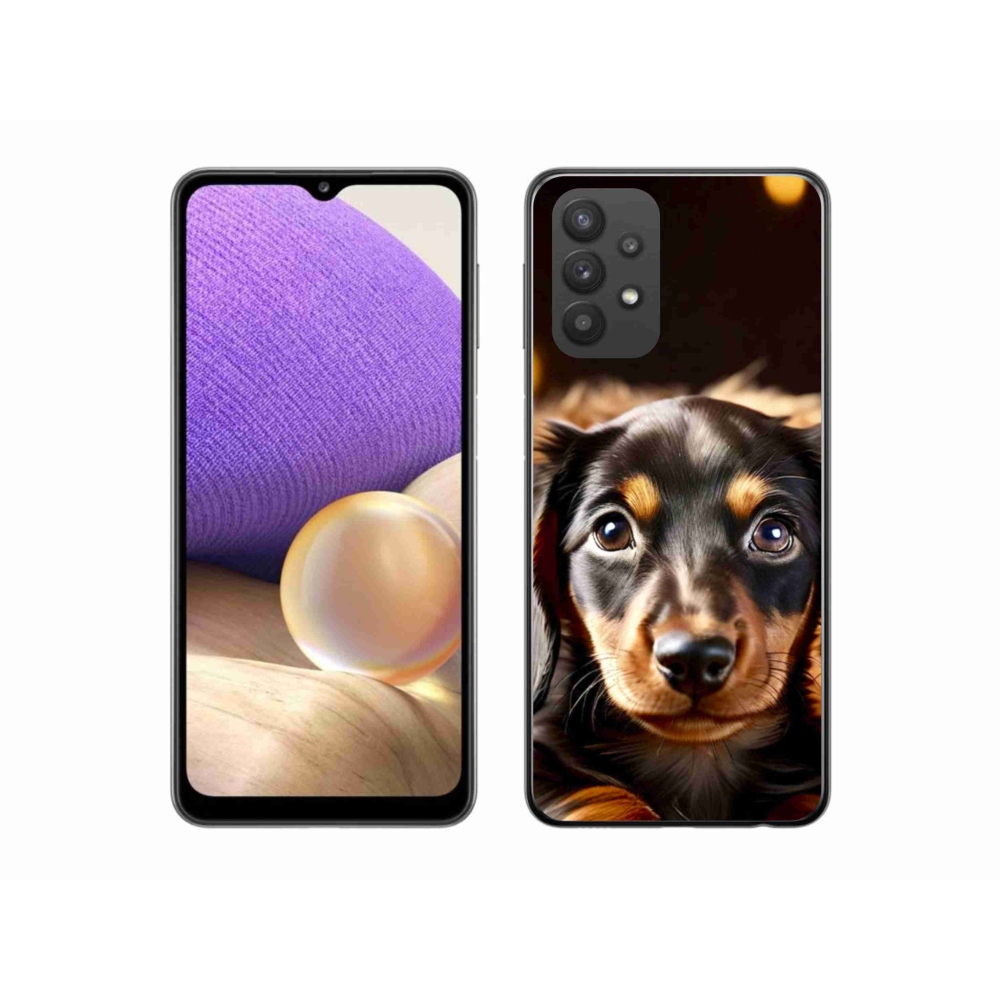 Gélový kryt mmCase na Samsung Galaxy A32 5G - jazvečík