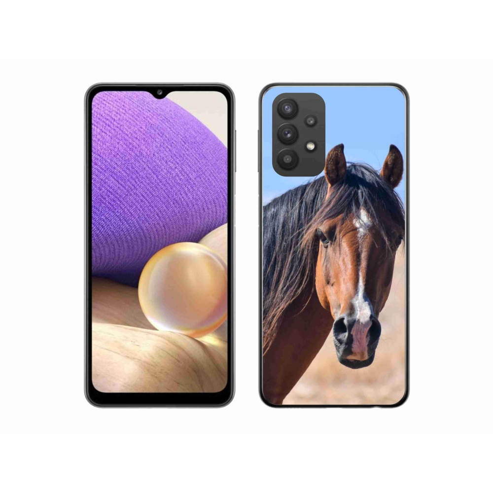 Gélový kryt mmCase na Samsung Galaxy A32 5G - pokojný kôň
